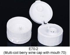 Berry-wine-plastic-cap