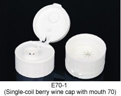 Berry-wine-plastic-cap