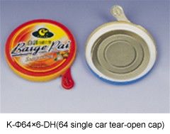 Aluminum-tear-open-cap